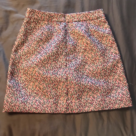 J crew pink Skirt with a hint of Gold/metallic - Picture 2 of 5